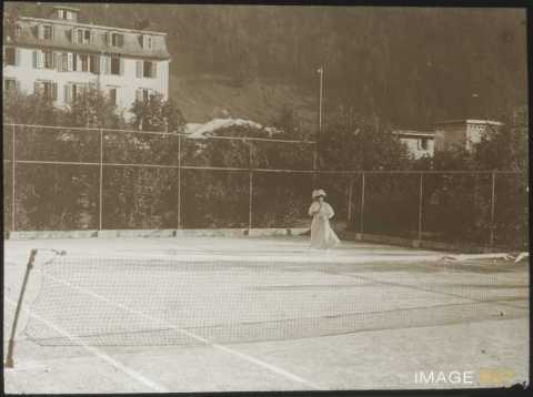 Joueuse de tennis (Engelberg)